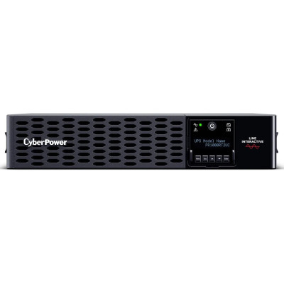 CyberPower PR1000RT2UC Rack/Tower UPS, UL Rated, Rotatable LCD panel, 8× NEMA 5-15R, Expanded runtime